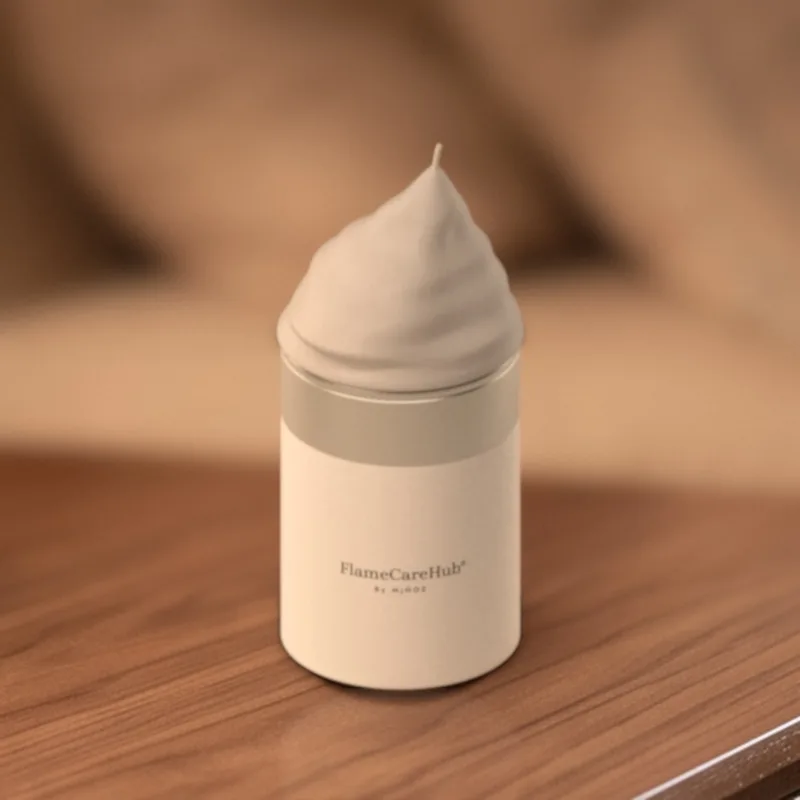Body Cream de 200 ml en PP, en la mesilla de nogal de un hotel (composición: foto de estudio sobre una foto de ambiente)
