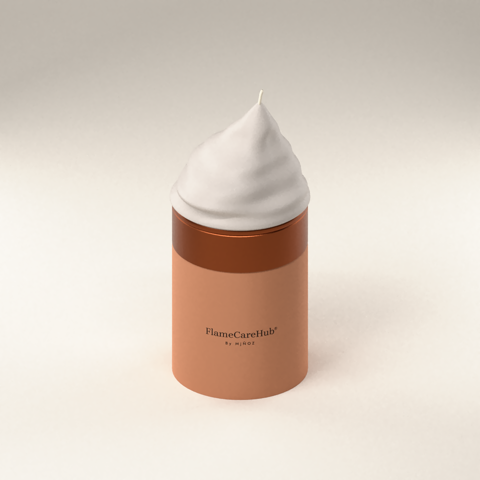 Body Cream en foto de estudio